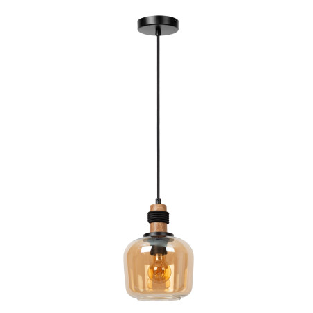 Lucide ILONA - Suspension - Ø 18 cm - 1xE27 - Ambre