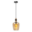 Lucide ILONA - Suspension - Ø 22 cm - 1xE27 - Ambre