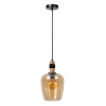 Lucide ILONA - Suspension - Ø 22 cm - 1xE27 - Ambre