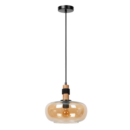 Lucide ILONA - Suspension - Ø 30 cm - 1xE27 - Ambre