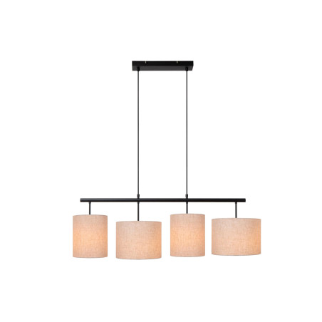 Lucide MAYA - Suspension - 4xE27 - Crème