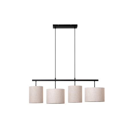 Lucide MAYA - Suspension - 4xE27 - Crème