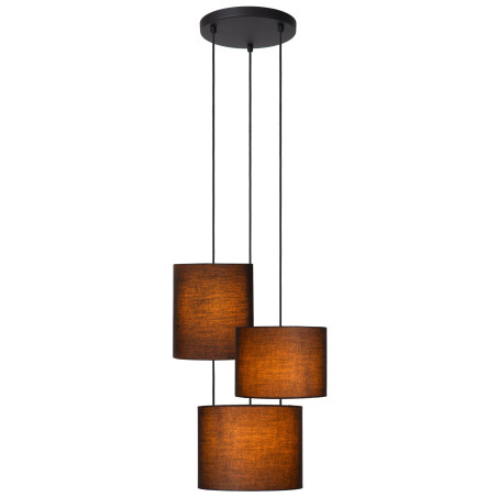 Lucide MAYA - Suspension - Ø 46 cm - 3xE27 - Noir