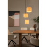 Lucide MAYA - Suspension - Ø 46 cm - 3xE27 - Crème