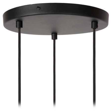 Lucide MAYA - Suspension - Ø 46 cm - 3xE27 - Crème