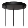 Lucide MAYA - Suspension - Ø 46 cm - 3xE27 - Crème