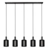 Lucide LAMBRES - Suspension - 5xE27 - Noir