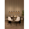 Lucide LAMBRES - Suspension - 5xE27 - Noir