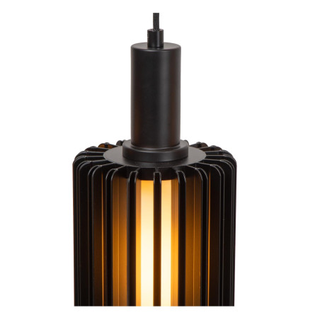 Lucide LAMBRES - Suspension - 5xE27 - Noir