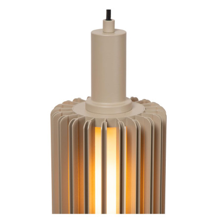 Lucide LAMBRES - Suspension - 5xE27 - Taupe