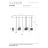 Lucide LAMBRES - Suspension - 6xE27 - Noir