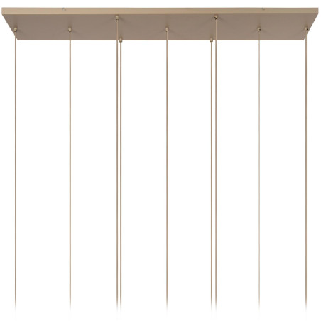 Lucide LAMBRES - Suspension - 6xE27 - Taupe