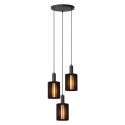 Lucide LAMBRES - Suspension - 3xE27 - Noir