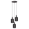Lucide LAMBRES - Suspension - 3xE27 - Noir