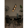 Lucide LAMBRES - Suspension - 3xE27 - Noir