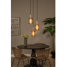 Lucide LAMBRES - Suspension - 3xE27 - Taupe