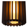 Lucide LAMBRES - Suspension - Ø 15 cm - 1xE27 - Noir