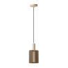 Lucide LAMBRES - Suspension - Ø 15 cm - 1xE27 - Taupe