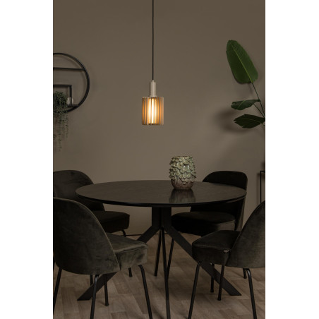 Lucide LAMBRES - Suspension - Ø 15 cm - 1xE27 - Taupe