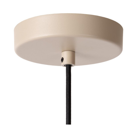 Lucide LAMBRES - Suspension - Ø 15 cm - 1xE27 - Taupe