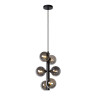 Lucide TYCHO - Suspension - Ø 25,5 cm - 6xG9 - Noir