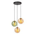Lucide MONSARAZ - Suspension - Ø 35 cm - 3xE27 - Vert