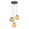 Lucide MONSARAZ - Suspension - Ø 35 cm - 3xE27 - Vert