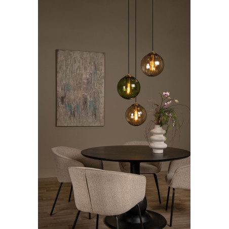 Lucide MONSARAZ - Suspension - Ø 35 cm - 3xE27 - Vert