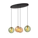 Lucide MONSARAZ - Suspension - 4xE27 - Vert