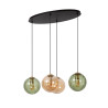 Lucide MONSARAZ - Suspension - 4xE27 - Vert