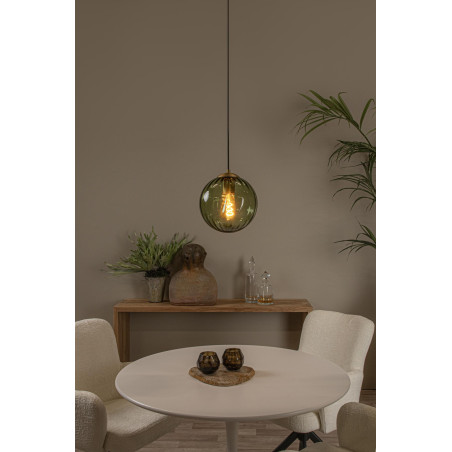 Lucide MONSARAZ - Suspension - Ø 25 cm - 1xE27 - Vert
