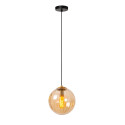 Lucide MONSARAZ - Suspension - Ø 25 cm - 1xE27 - Ambre
