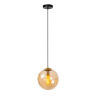 Lucide MONSARAZ - Suspension - Ø 25 cm - 1xE27 - Ambre