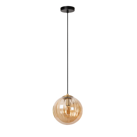 Lucide MONSARAZ - Suspension - Ø 25 cm - 1xE27 - Ambre