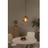 Lucide MONSARAZ - Suspension - Ø 25 cm - 1xE27 - Ambre