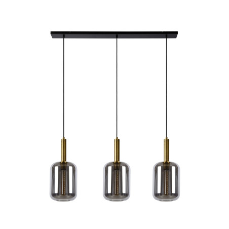 Lucide JOANET - Suspension - 3xE27 - Fumé
