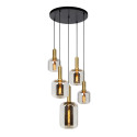 Lucide JOANET - Suspension - Ø 66 cm - 2xE27 - Fumé