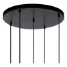 Lucide JOANET - Suspension - Ø 66 cm - 2xE27 - Fumé