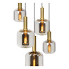 Lucide JOANET - Suspension - Ø 66 cm - 2xE27 - Fumé