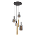 Lucide JOANET - Suspension - Ø 65 cm - 3xE27 - Laiton
