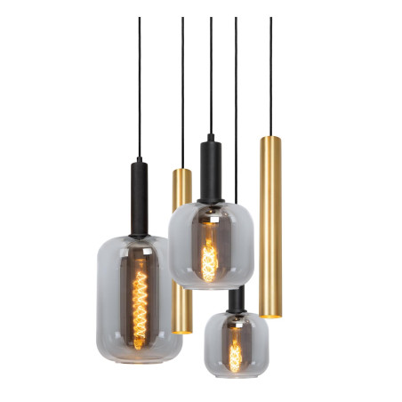 Lucide JOANET - Suspension - Ø 65 cm - 3xE27 - Laiton