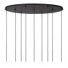 Lucide JOANET - Suspension - 4xE27 & 3xGU10 - Laiton
