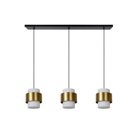 Lucide FIRMIN - Suspension - 3xE27 - Or Mat / Laiton
