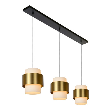 Lucide FIRMIN - Suspension - 3xE27 - Or Mat / Laiton