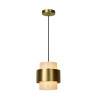Lucide FIRMIN - Suspension - Ø 20 cm - 1xE27 - Or Mat / Laiton