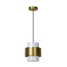 Lucide FIRMIN - Suspension - Ø 20 cm - 1xE27 - Or Mat / Laiton
