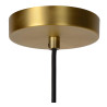 Lucide FIRMIN - Suspension - Ø 20 cm - 1xE27 - Or Mat / Laiton