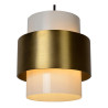 Lucide FIRMIN - Suspension - Ø 20 cm - 1xE27 - Or Mat / Laiton
