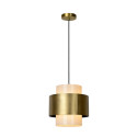 Lucide FIRMIN - Suspension - Ø 30 cm - 1xE27 - Or Mat / Laiton