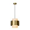 Lucide FIRMIN - Suspension - Ø 30 cm - 1xE27 - Or Mat / Laiton